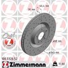 Zimmermann Brake Disc - Sport/Coated, 100332652 100332652